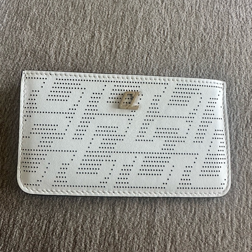 Christian Louboutin Punching Leather Coin and Card Case - Picture 5 of 10